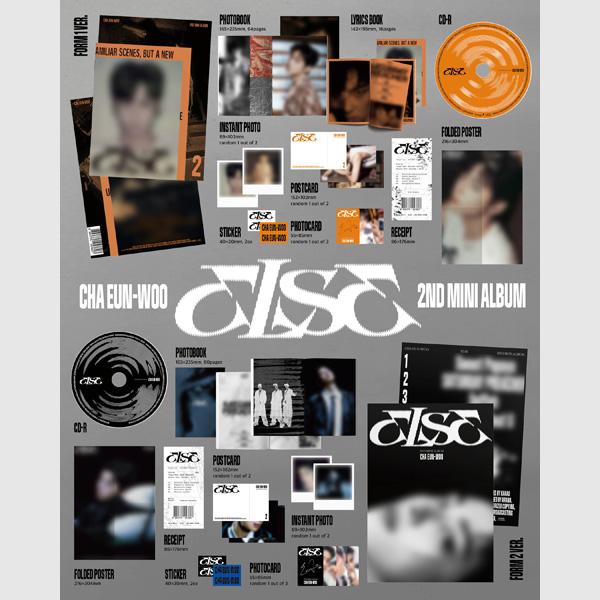 CHA EUN WOO - 2:a Mini Album [ELSE]