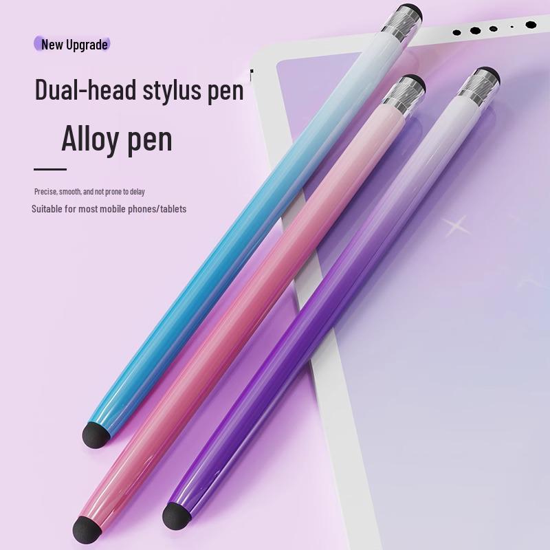 Newcomer Discount: 5 Yuan - Capacitive Touch Screen Stylus with Double-Sided Silicone Tip for Tablets and Phones