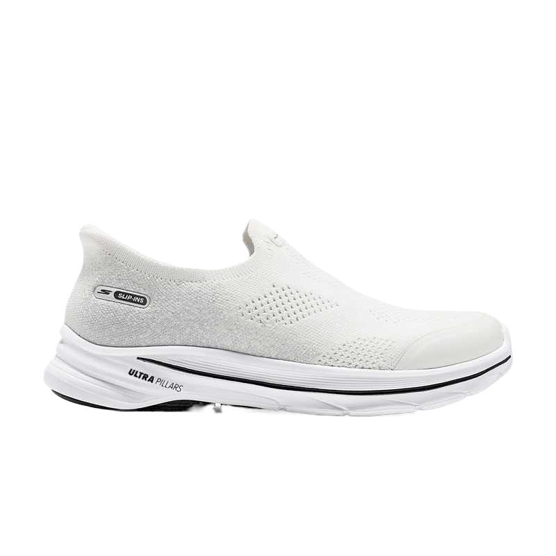 Skechers Women's GO WALK Abrasion Resistant Low Top Casual Shoes Women's White