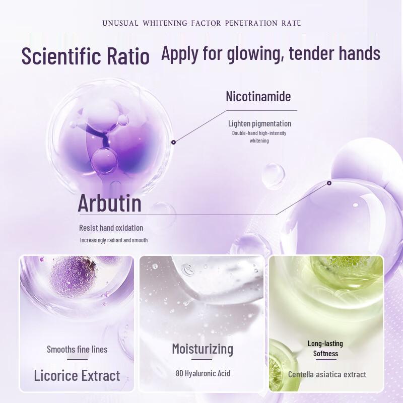 Yinqian Feuchtigkeitsspendende & Glättende Handmaske