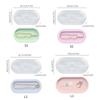 Epoxy Resin Mold Oval Plate Dish Cup Mat Silicone Mould DIY Crafts Decors Mold