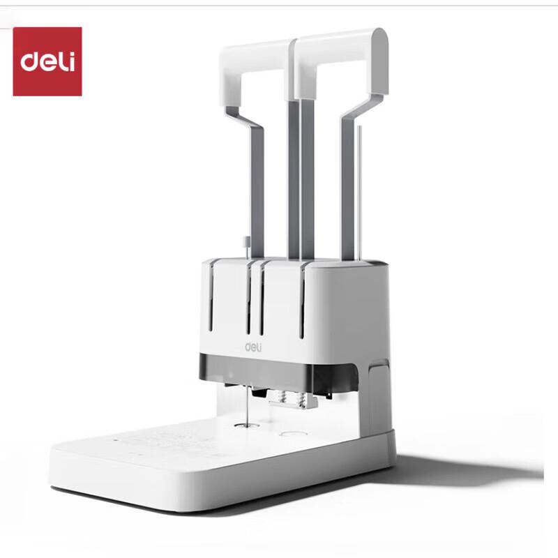Deli 3876A Manual Punching & Hot Melt Binding Machine
