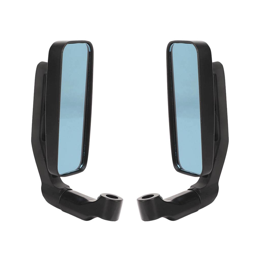 Motocyklová zrcátka 4,9x11,9cm Čtvercová Antireflexní Zpětná Boční Zrcátko Univerzální Vhodné pro Motocykly