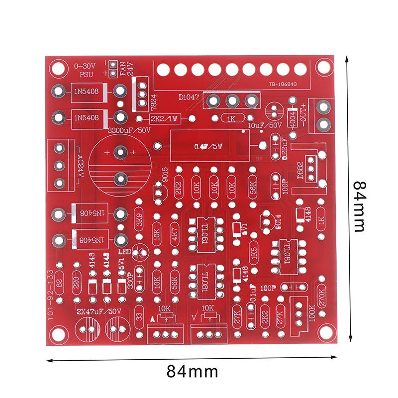 0-30V 2mA-3A DC Geregelte Stromversorgung DIY-Kit Kontinuierlich Einstellbare Strombegrenzungsschutz Spannungsregler Set
