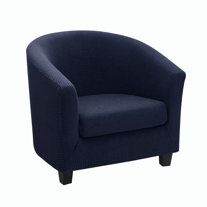 Badekar Stoltrekk Jacquard Elastisk Stoff Lenestol Sofa Sete Slipcover Protector