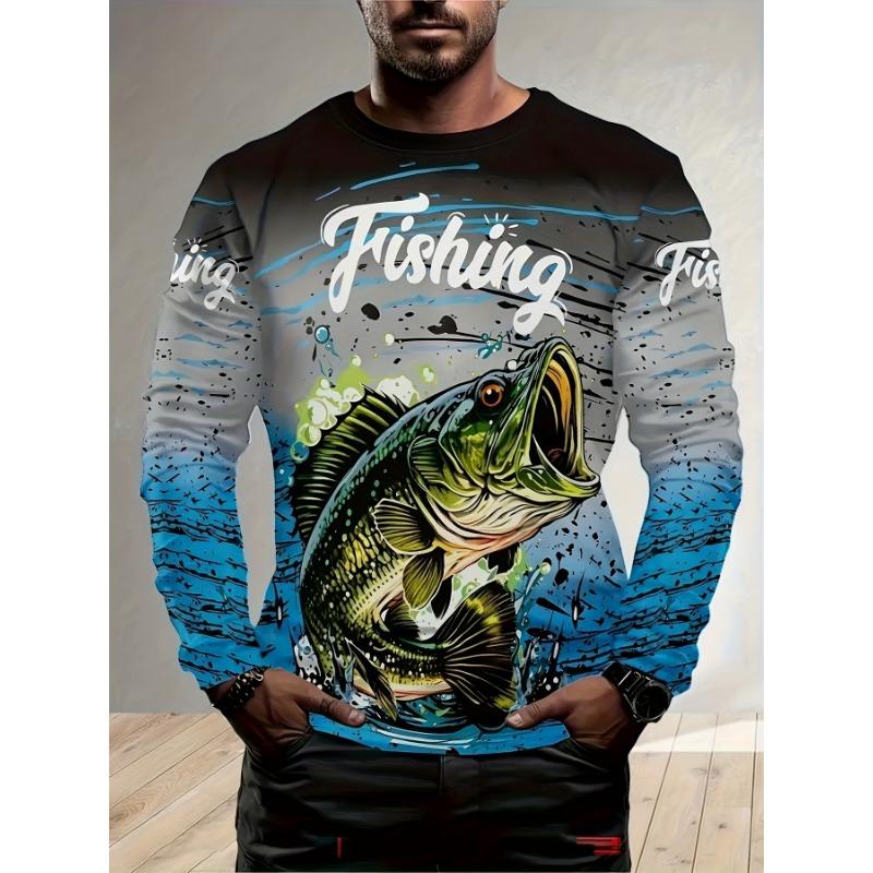 Novelty Men s Fashion Casual Long Sleeve T-Shirt S