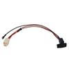 Children's Electric Car Charger Socket With Wire Replacement 6V/12V/24V Round Charging Port Connects Wiring Harness And Fuse