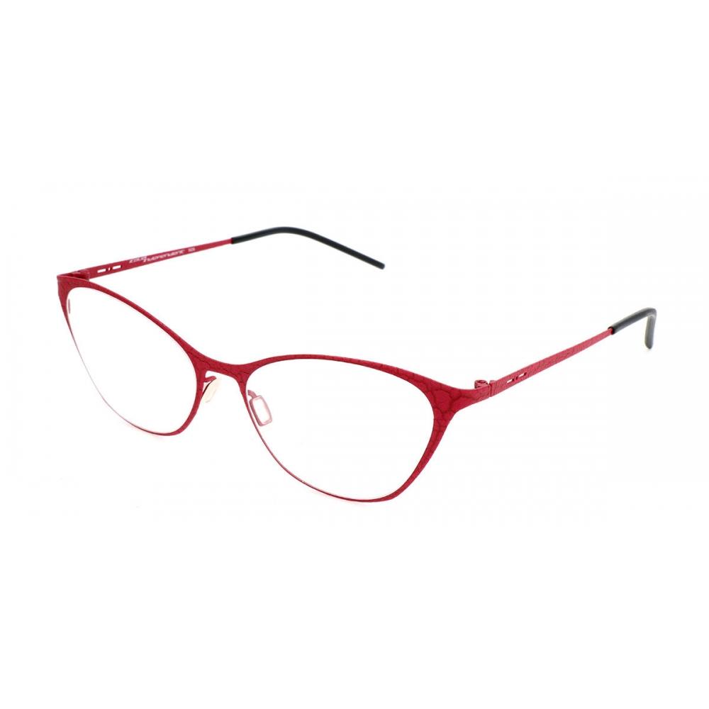 

ItalIa Independent Women Eyeglasses I thIn Metal Crk.050 Red/53-00-00