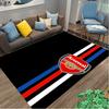 [1pc Football Club Office Chair Carpet] Digital Printed Area Rug for Home & Game Room Use, Soft Indoor Sofa Chair Mat