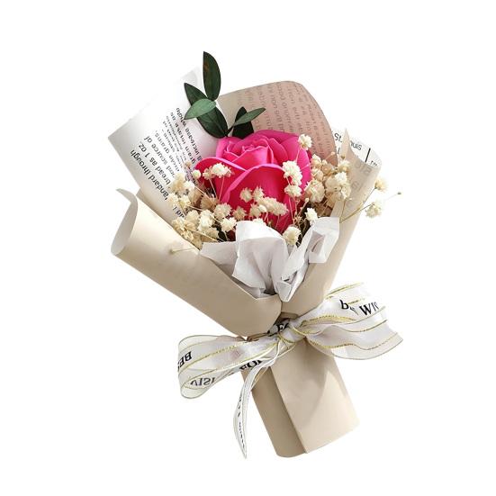 

Mini Artificial Rose Bouquet Handcrafted Simulated Carnation Flower Decoration Romantic Valentine s Day Birthday Mother Wife Girlfriend Gift E