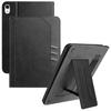 For iPad mini (2021) Wallet Case Auto Wake/Sleep Leather Flip Tablet Cover Cowhide Texture