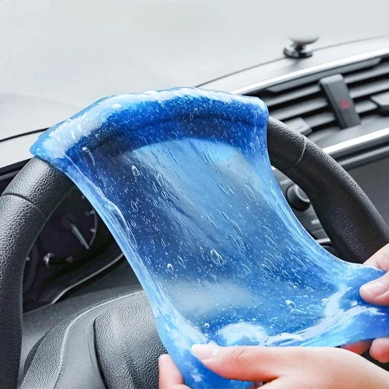 Super Clean Gel Wielokrotnego Użytku Mocny Klej Usuwacz Kurzu do Klawiatury Samochodu Laptopa Nie Kruszący się Klej Slime Wielokrotnego Użytku Czyściący Żel Błoto