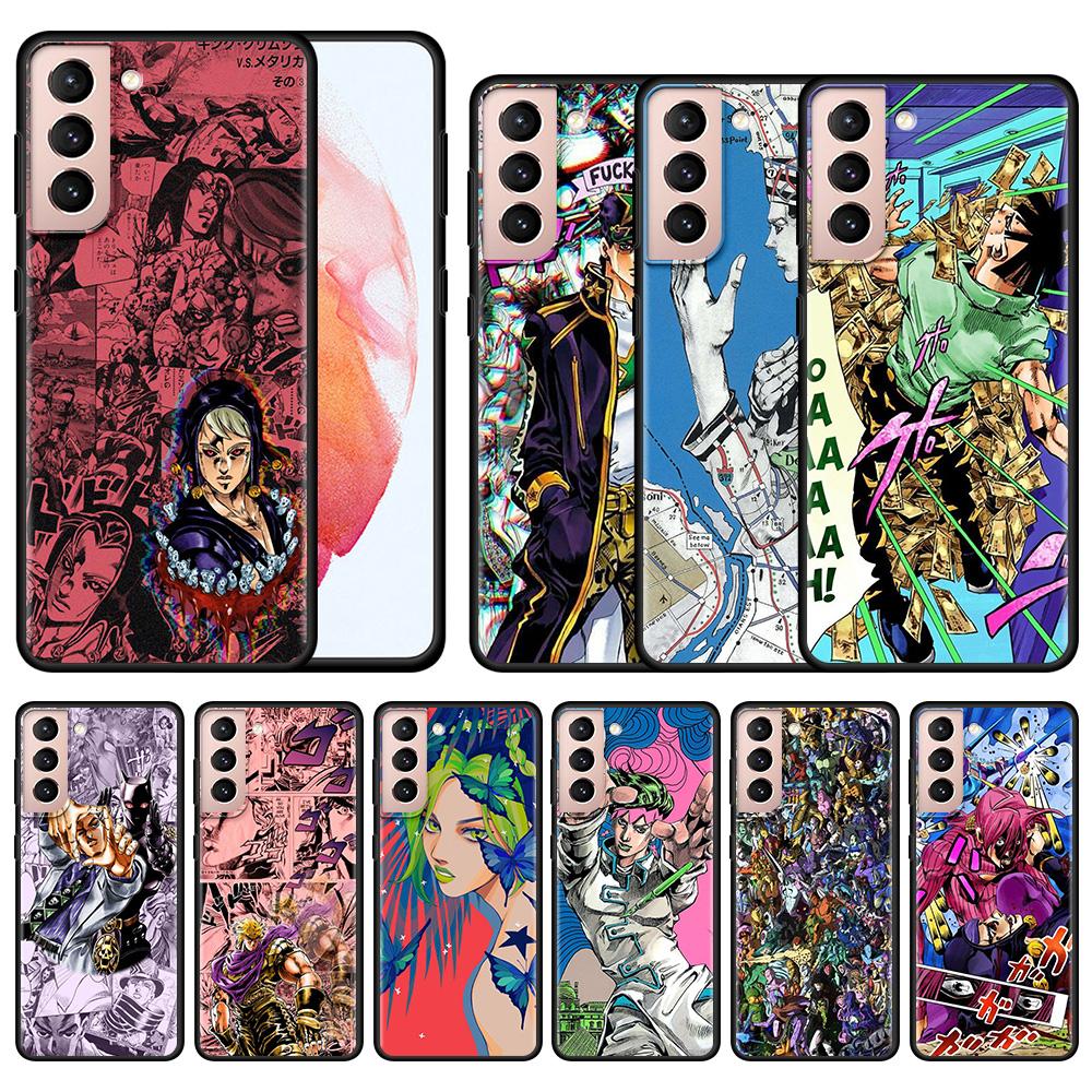 

Чехлы для Samsung Galaxy S21 S20 FE Plus S10e S21 Ultra для Galaxy Note 20 Ultra 10 Plus, силиконовые чехлы в стиле аниме JoJo Killer JJ