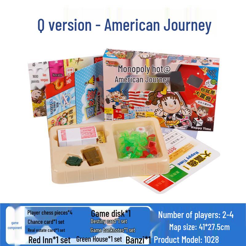 Monopoly Q: World Tour China Edition - Children's Educational Party Board Game