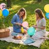 Handheld Balloon Inflator 5Pcs Portable Pump, Two Way Dual Action Inflator, Hand Held Manual Air Pump for Birthday, Anniversary, Wedding Party Tool