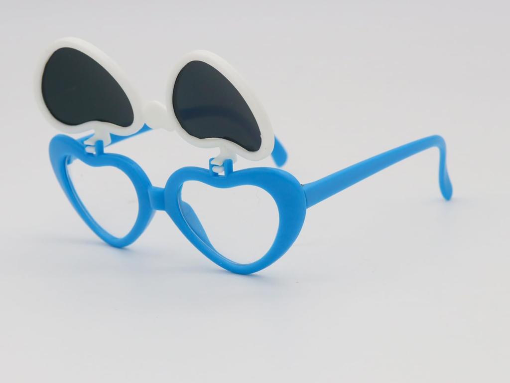 Castle Enterprise Heart Kids' Sunglasses, 24-Pack (Japanese Souvenir/Festival/Event/Kids' Party/New Year's/Christmas/Obon)