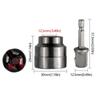 Metal Material Power Drill Compatible Single Bolt Release