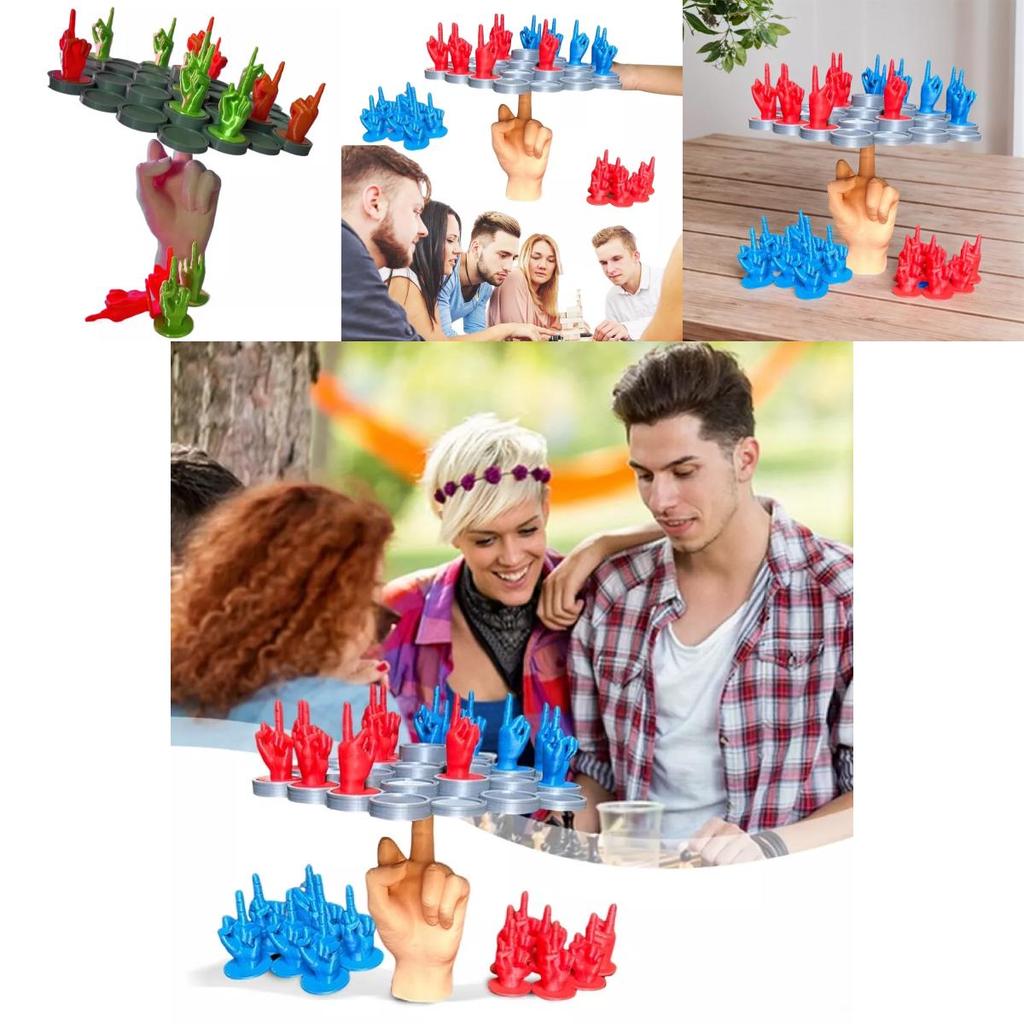 Unique Middle Finger Balancing Gameq Interactive Board Game Perfect For All Ages