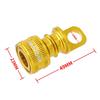 Anti-corrosion Quick Release Pedal Adapter Aluminum Zinc Zinc Alloy Folding Bike Pedal Adapter  Bike Riding