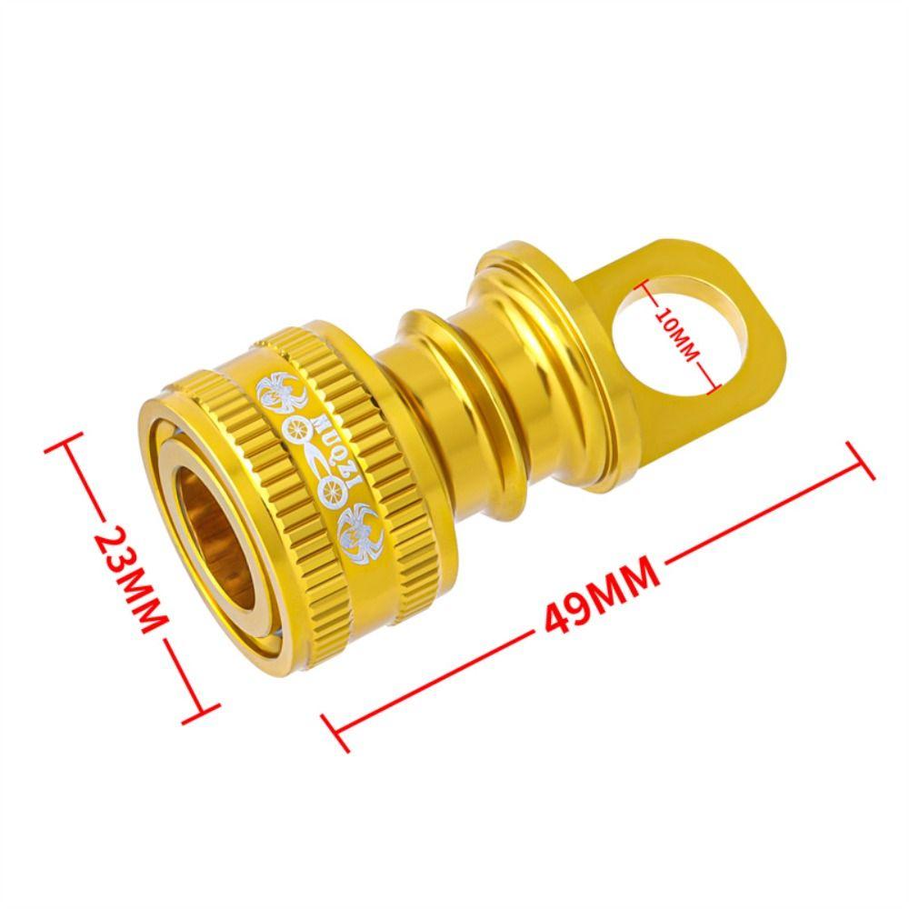 Anti-corrosion Quick Release Pedal Adapter Aluminum Zinc Zinc Alloy Folding Bike Pedal Adapter Bike Riding