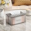 Plastic Luxury Napkin Holder Large Capacity Napkin Storage Box Tissue Storage Organizer  Bathroom