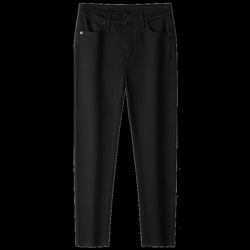 Jeep Women's Elastic Denim Casual Sports Pants