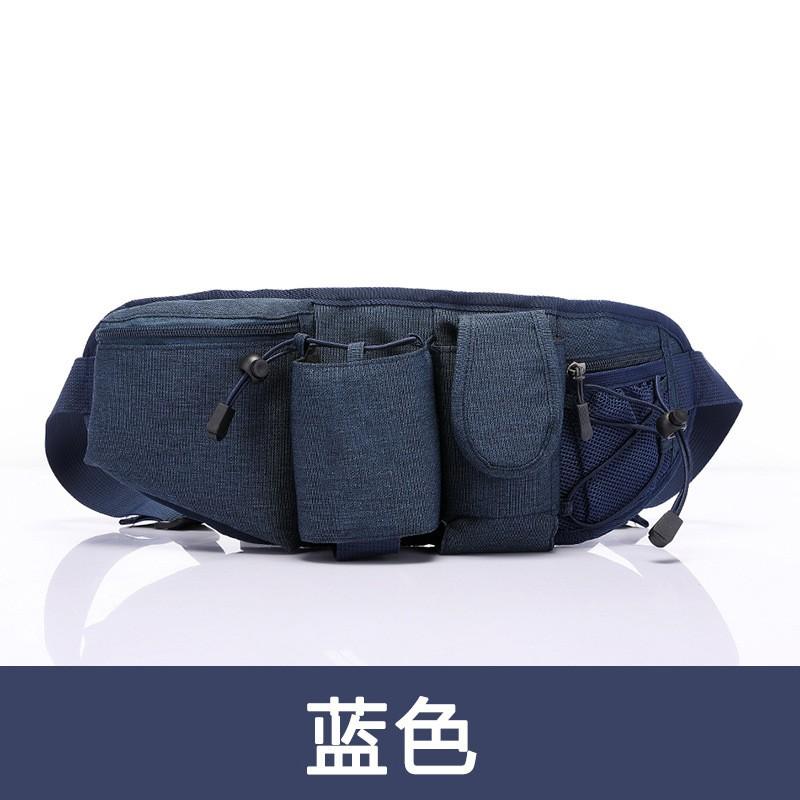 Water Bottle Waist Pack Running Hiking Cycling Outdoor Sports Multi-Functional Nylon Belt Bag With Waterproof Expansion