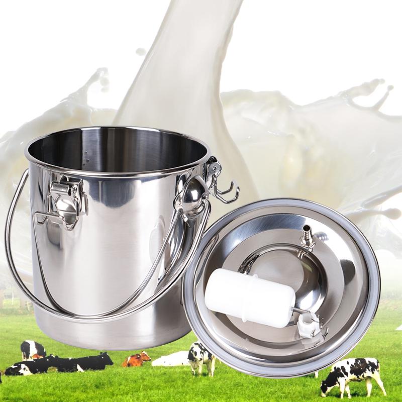 3L Speed Controlled Pulsating Milking Machine Sheep Milk Bucket Electric Milking Machine Cattle Cow Goat Vacuum Pump Farm Tools