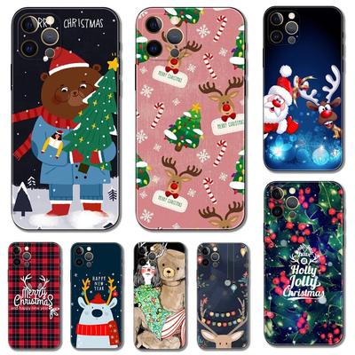 Weihnachten Handyhülle für iPhone Samsung Galaxy Redmi Xiaomi Oppo OnePlus Note SA 7 8 9 10 11 12 13 14 20 21 22 23 53 54 Pro Max Plus Ultra TPU Soft