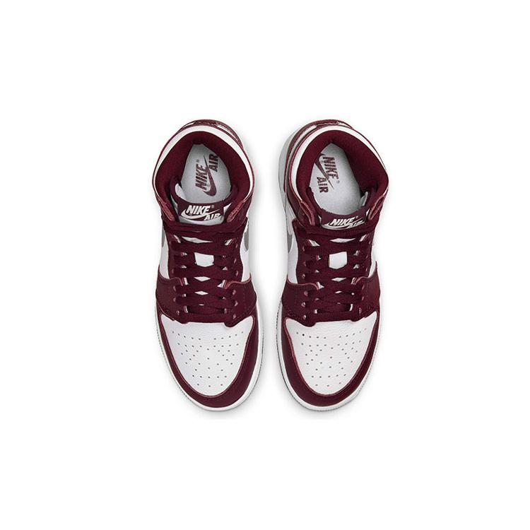 Jordan Air Jordan 1 Retro High OG 'Bordeaux' Comfortable Versatile Leather Bordeaux Cushioning High Top 575441-611