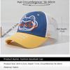 Outdoor Breathable Mesh Baseball Cap Retro Style Letter Embroidery Duckbill Cap Versatile Design Trucker Cap Unisex Wear