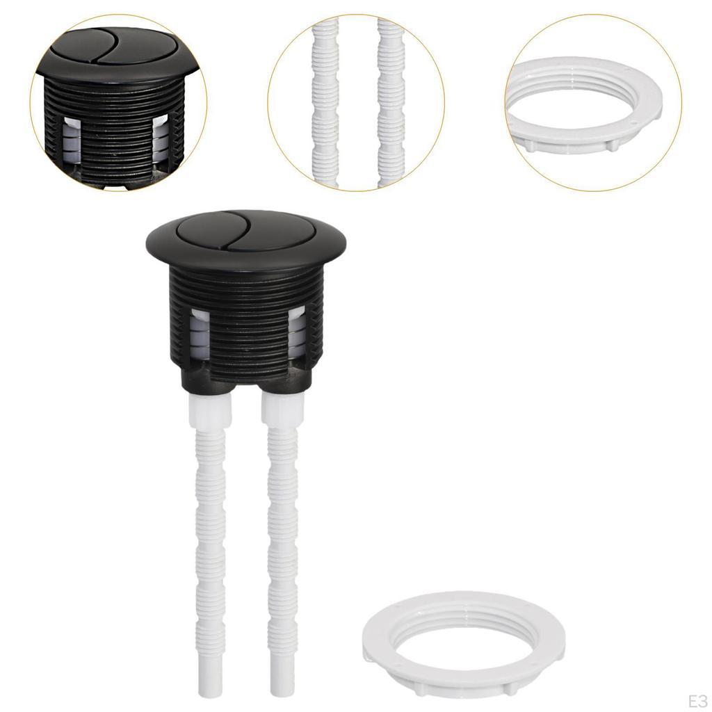 Spolknapp för toalettcistern, 38 mm ventil tillbehör lägenhet