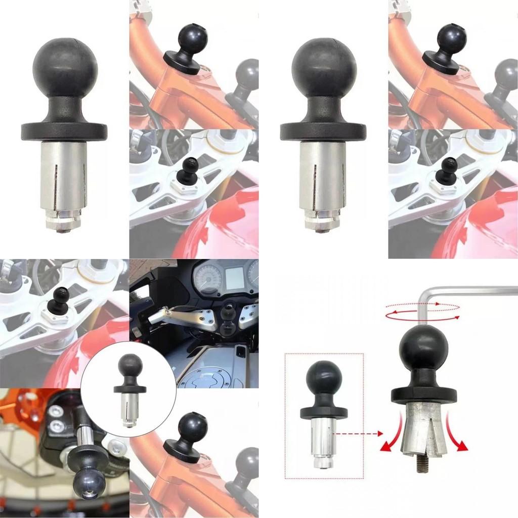 Alloy Aluminum Durable Hollow Ball Head Expansion Screw Base For Motorcycle Mounting Device