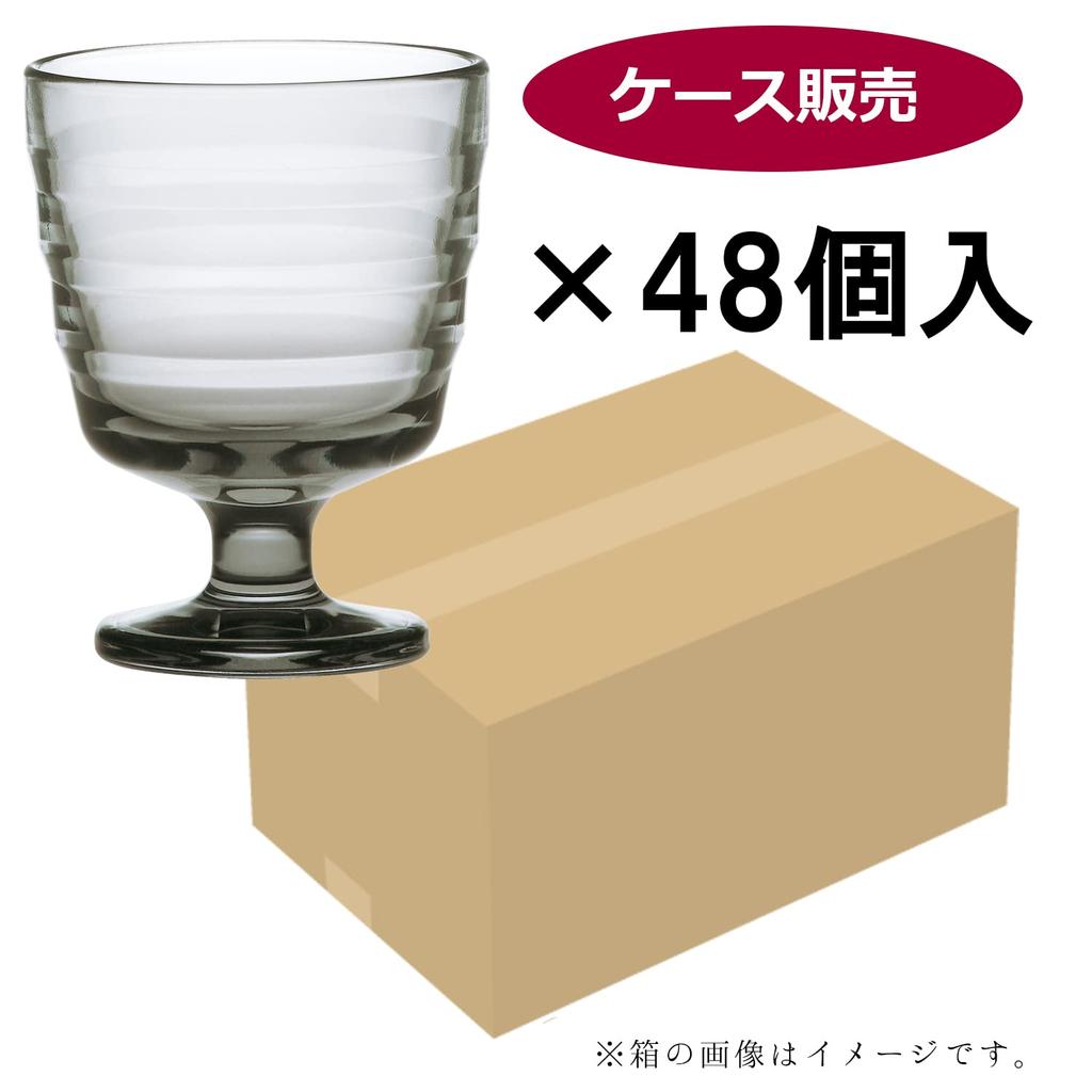 Toyo Sasaki Glass Free Glass Lulac Silver Gray 240ml Set of 48 Made in Japan Dishwasher Safe Glass Cup Wine Glass Beer Glass Juice Glass Commercial