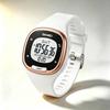 Unisex Digital Watch SKMEI Square Rose Gold Retro 1959