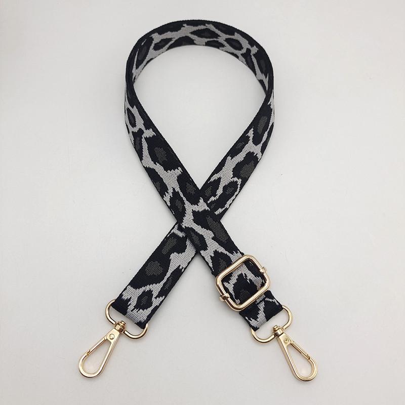 New Color Leopard Print Shoulder Strap Bag Accessories Versatile Crossbody Personality Long Strap Mobile Phone Lanyard Strap