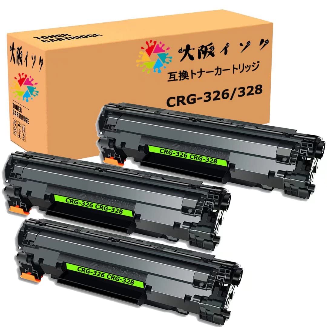 

Canon Toner Cartridge Generic Toner Cartridges of for and Osaka CRG-326/328 Compatible, (Set 3) LBP6200, LBP6230, LBP6240, MF4410, MF4420n, MF4430,