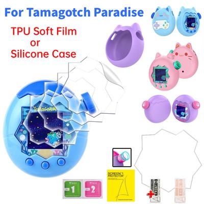 TPU Weicher Bildschirmschutz für Tamagotchi Paradise Flüssiges Silikon Kratzfest Schutzhülle Schale Spielkonsolen Zubehör