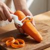 Ergonomic Handle 2-in-1 Fruit Peeler Rotatable Carrot Grater Multifunctional Peeler  Cucumber