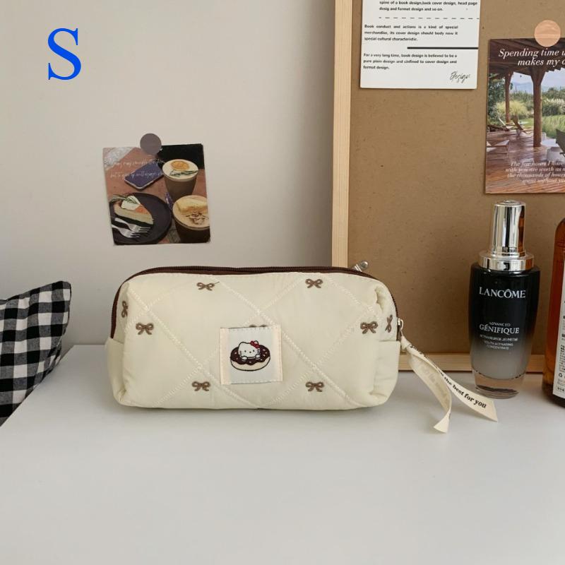 

Women s 1/3PCS Makeup Bag Portable Large Capacity Handbag Cosmetic Storage Bag Cute Travel Toiletries Storage Bag Aesthetic Cosmetic Case For Daily S 18*9*6CM