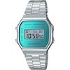 Digital Wristwatch A168wem 2 Silver X Blue
