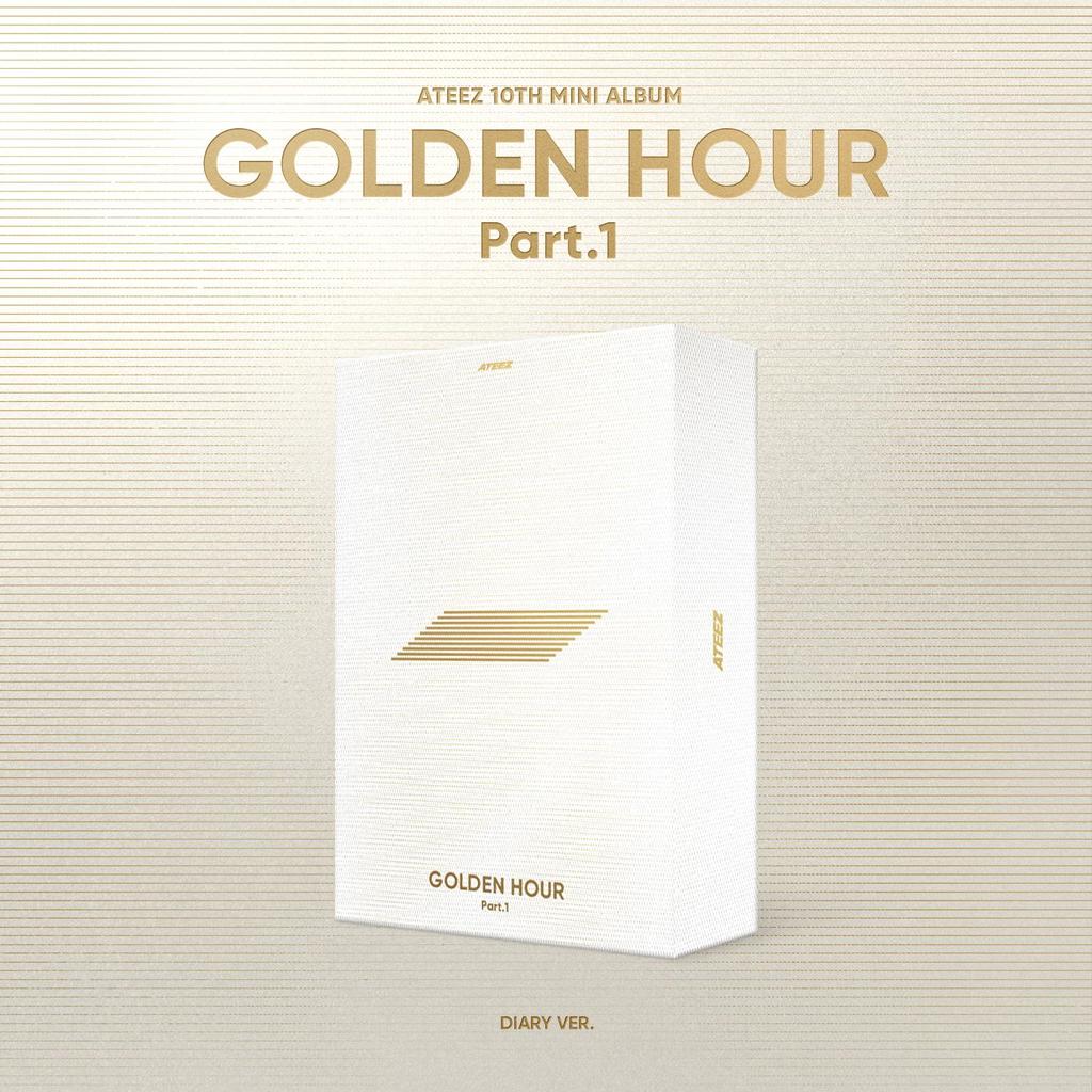 ATEEZ 10TH MINI ALBUM GOLDEN HOUR : Part.1 (STANDARD Ver.)