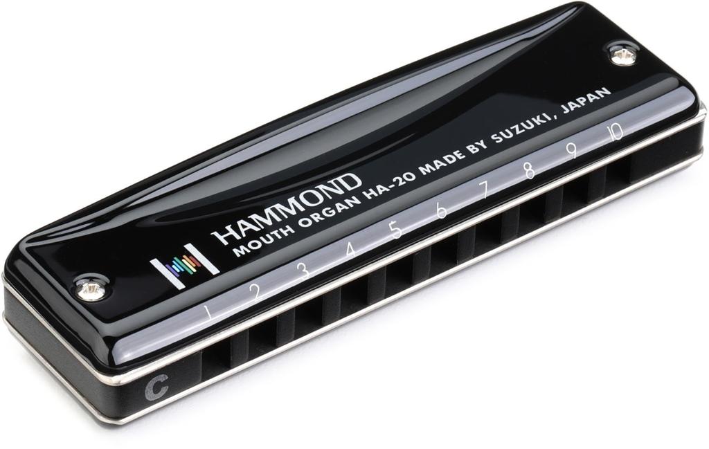 HAMMOND 10 hole harmonica HAMMOND HA-20 C key