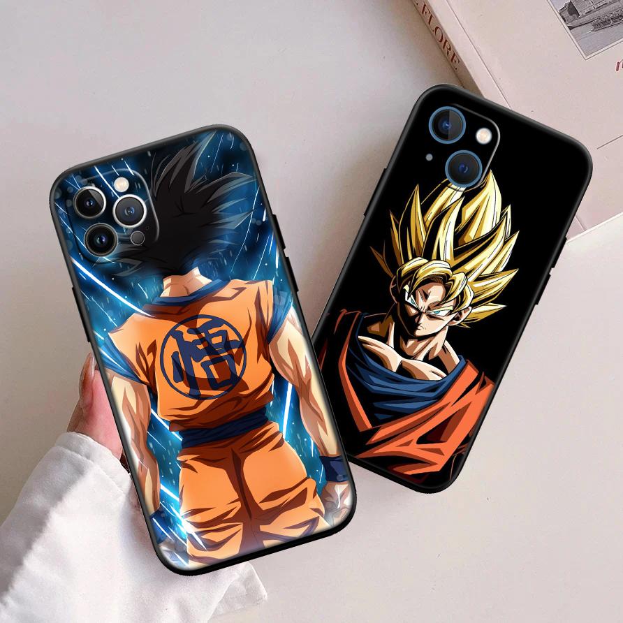 RA12 Dragon Ball Goku New High-End Shell Phone Case for iPhone 16 15 14 13 12 Pro Max Plus Mini