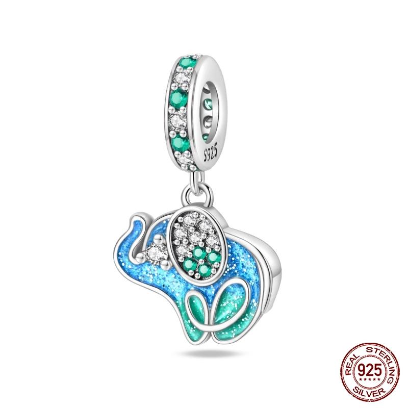 New Copper Fashion Glowing Space Astronaut Spaceship Charms Beads Fit Brand Original Bracelet Diy Jewelry Gift