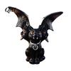 Battery Operated Spooky Light Halloween Witch Resin Lantern, Gothic Ghoul Terrifying LED Night Light, Mysterious Accessory Waterproof Hell