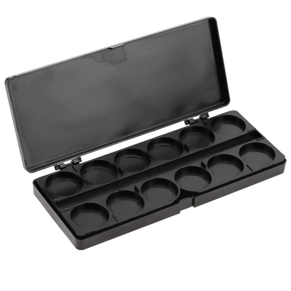 Easy To Clean Nail Art Palette Plastic Paint Mixing Palette Manicure Drawing Tray Manicure