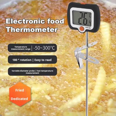 Digital Candy Thermometer with Pot Clip Instant Read Food Thermometer for Cooking