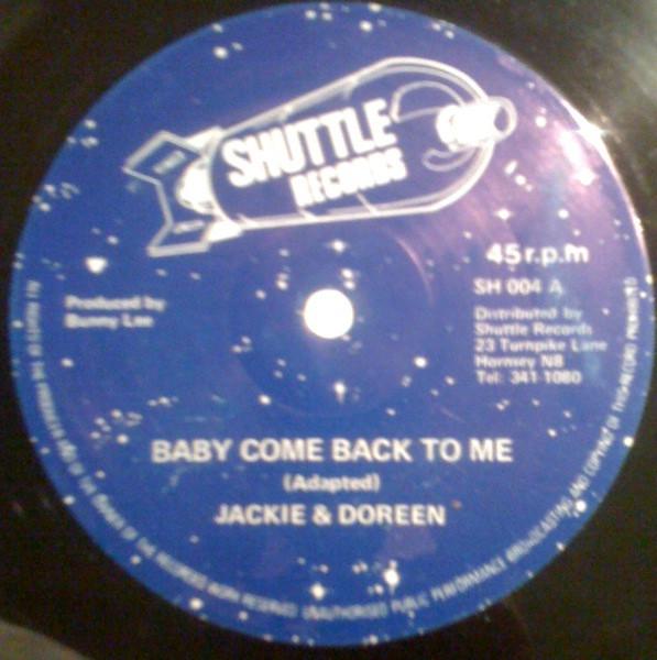 

12-дюймовая пластинка JACKIE EDWARDS & DOREEN SHAFFER / J - Baby Come Back To Me / Girl You Lie SH004 Shuttle Records 1983 UK Регги, Ска и Даб Б/У
