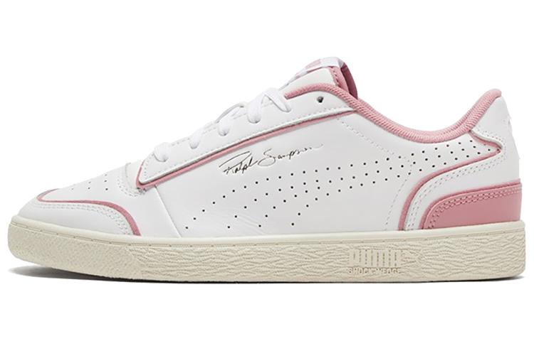 PUMA Ralph Sampson Lo Perforated Outline White Foxglove 374070-04 35.5